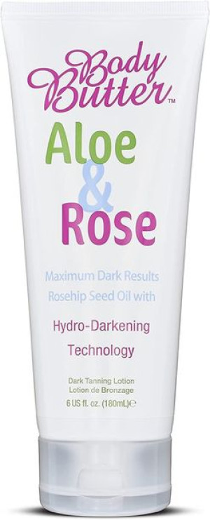Body Butter Aloe&Rose Dark Tanning Lotion