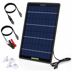 Ładowarka Solarna Do Akumulatora Samochodu Kampera