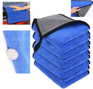 Ręcznik Mikrofibra Do Samochodu 40x30cm Zestaw 5sz