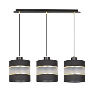 Lampa Wisząca Emibig 3Xe27 60W Mogi 3 Black 601/3