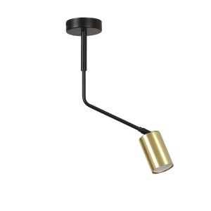 Lampa Sufitowa  Emibig 1Xgu10 30W Verno 1 Black 655/1