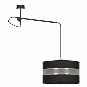 Lampa Wisząca Emibig 1Xe27 60W Korno 1 Black 648/1