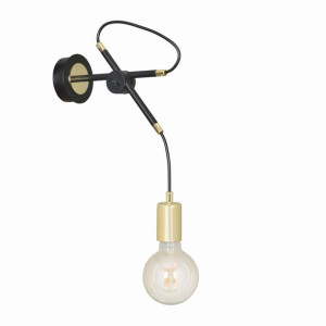 Kinkiet Emibig 1Xe27 60W Artemis K1 Black 480/K1