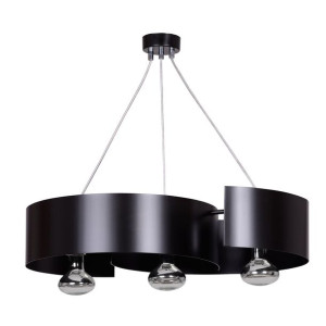 Lampa Wisząca Emibig 3Xe27 60W Vixon 3 Black 284/3