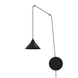 Lampa Wisząca Emibig 1Xe27 60W Abramo 1 Black 160/1