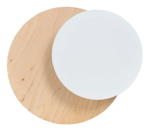 Kinkiet Emibig 1Xg9 20W Circle 1B White 971/1