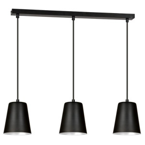 Lampa Wisząca Emibig 3Xe27 60W Milagro 3 Black / White 396/3