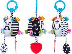 BALIBAZOO Zawieszka PIŁKA SENSORY Dzwoneczek 80137
