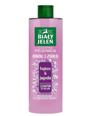 Owoc i Zioło szampon do włosów Łopian & Jagoda 400ml