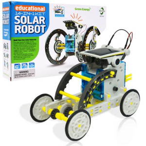zasilany bateriami solarnymi POJAZD SOLARNY 14w1