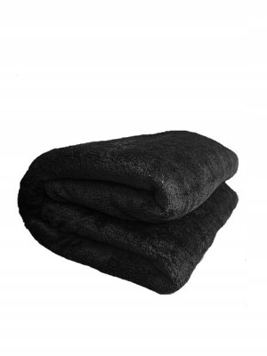 Koc Z Mikrofibry 160x200 Miękki Jednokolorowy Soft