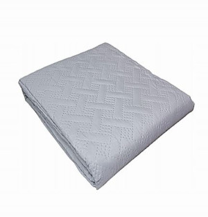 Narzuta pikowana dwustronna 200x220 Biała
