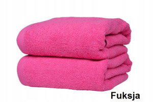 Ręcznik kąpielowy RUBIN frotte 70x140 Fuksja