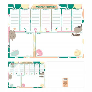 Planer Tygodniowy Pusheen Botanical