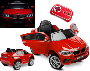BMW X6 M na akumulator 12V pilot 2 silniki 90W