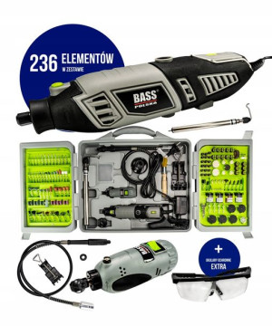 Szlifierka Polerka Precyzyjna Mini Drill 236e Bass