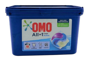 Kapsułki do prania OMO Active All in 1 18p 486g