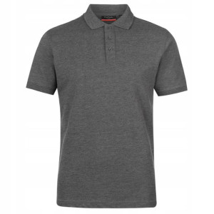 Pierre Cardin Koszulka Męska Szara Polo R. M
