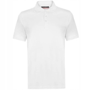 Pierre Cardin Koszulka Męska Biała Polo R. S