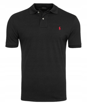 Koszulka Polo Ralph Lauren Slim Fit Czarna Roz.xxl