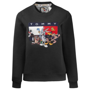 Bluza Tommy Hilfiger Looney Tunes r. L damska czarna
