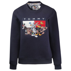 Bluza Tommy Hilfiger Looney Tunes r. S damska granat