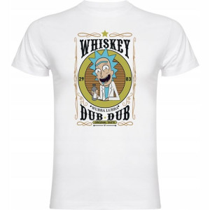t-shirt koszulka Rick i Morty Whiskey Dub Dub