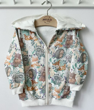 Bluza dresowa na zamek - cute animals