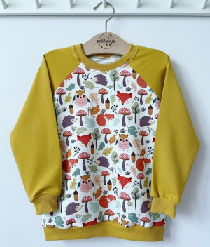 Bluza dresowa - sówka w lesie