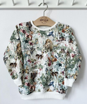Bluza dresowa - wild life freedom