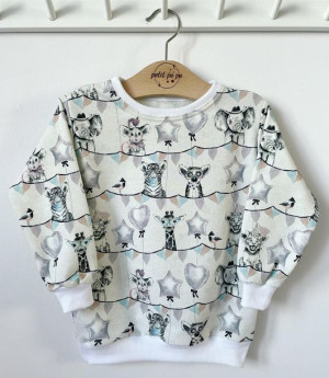 Bluza dresowa - animal party