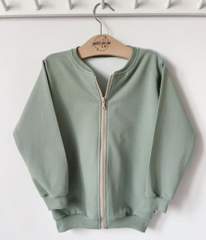 Bluza dresowa z panelem - foxy pilot