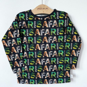 Koszulka jersey - safari letters