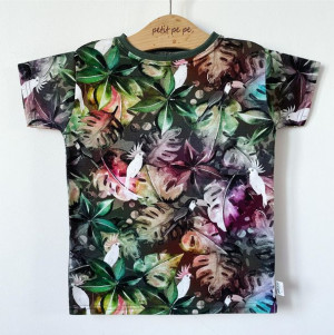 Koszulka jersey - white parrot