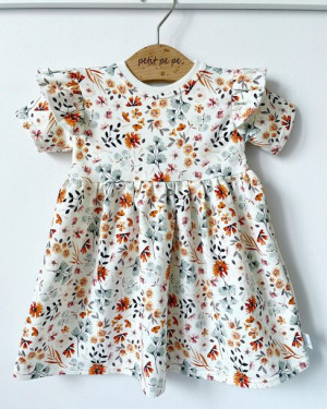 Sukienka z dresówki - jesienny powiew