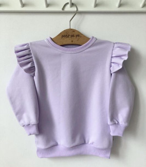 Bluza dresowa - lila