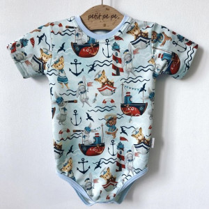 Body z dresówki  - little sailor