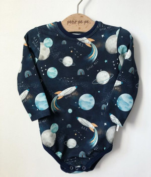 Body z dresówki  - Space shuttle dark