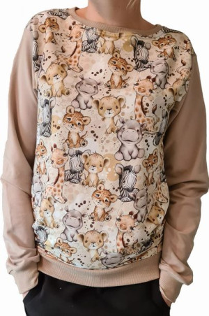 Bluza damska - cute safari