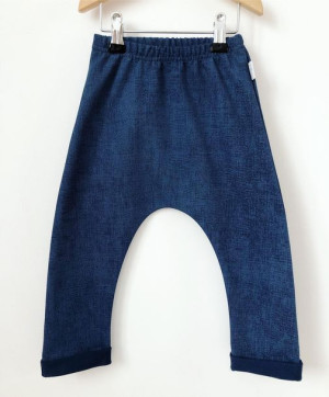 Spodnie dresowe  baggy - dark blue