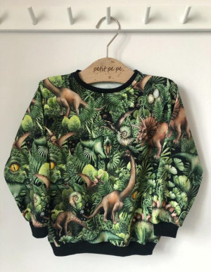 Bluza dresowa - dinozaury