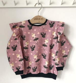 Bluza dresowa - black swan