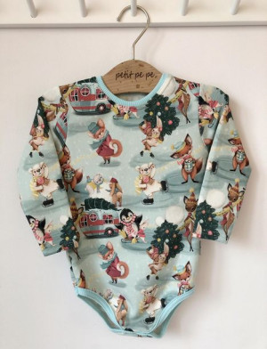 Body z dresówki - Christmas Magic