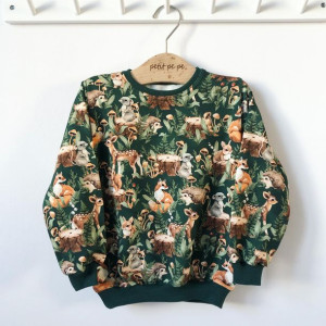 Bluza dresowa - leśna przygoda 2