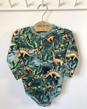 Body z cienkiej dzianiny  jersey - jurassic park