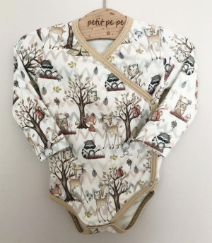 Body kopertowe z dresówki  -  sówki