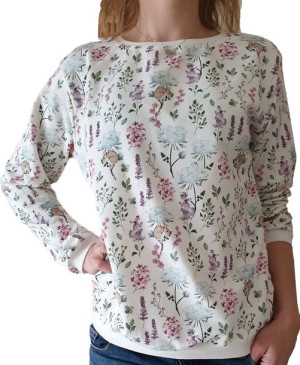 Bluza damska - polne kwiaty