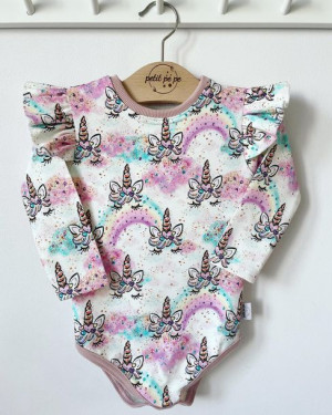 Body z dresówki - Unicorn