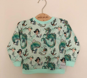 Bluza dresowa - motyw morski