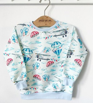 Bluza dresowa - samoloty i balony